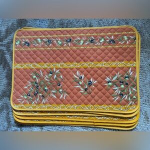 Tissus Toselli Set of six placemats